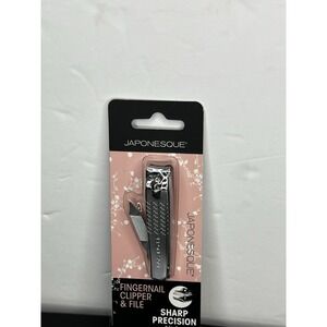 Japonesque Fingernail Clipper Precision Blades Stainless NEW Sealed